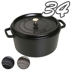 Staub cocotte tonda 34 cm