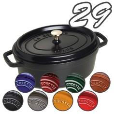 Offerta La cocotte ovale blu cm 29 staub